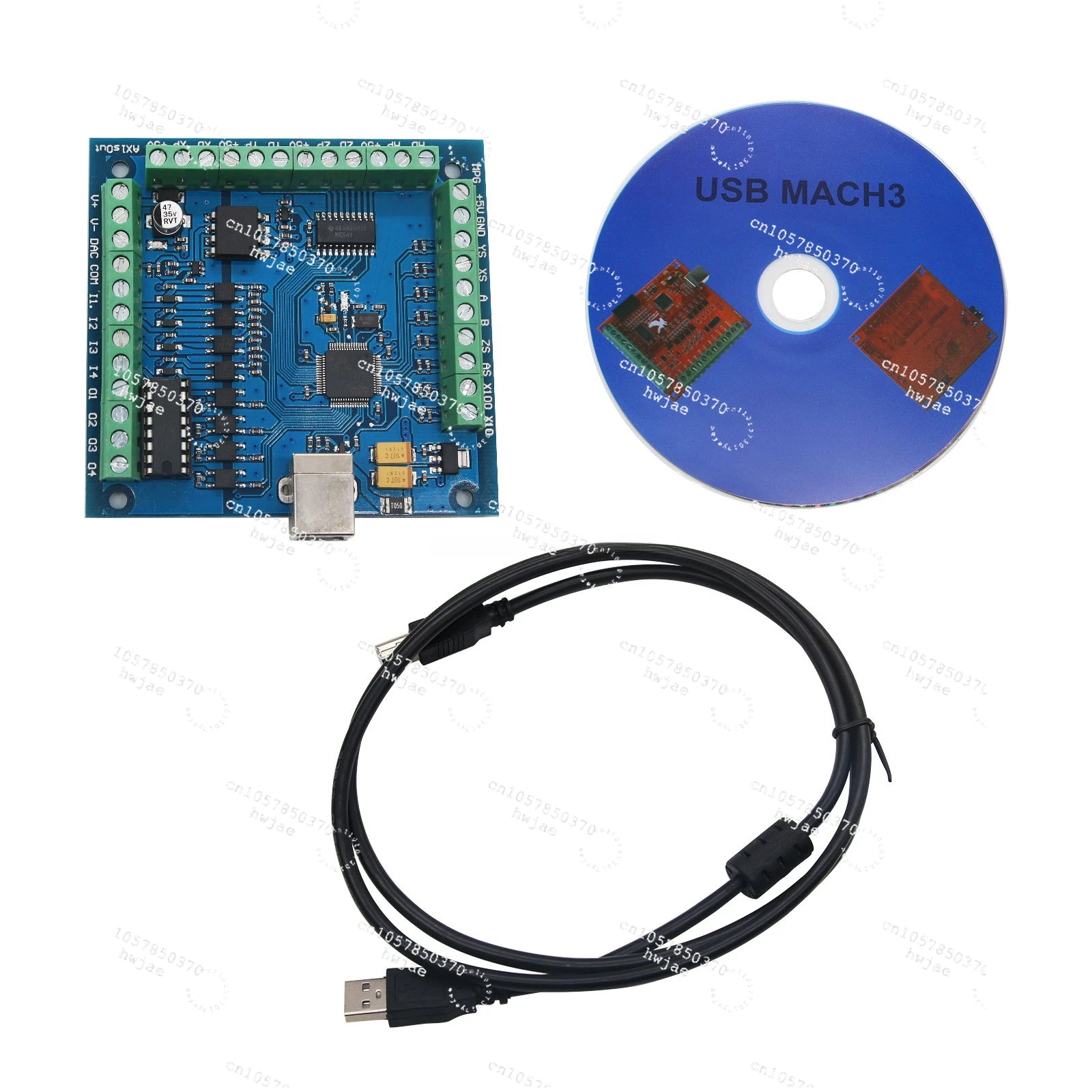 Mach3 Usb Cnc Controller 4 Axis 100Khz - Controlador CNC USB MACH3 de 4