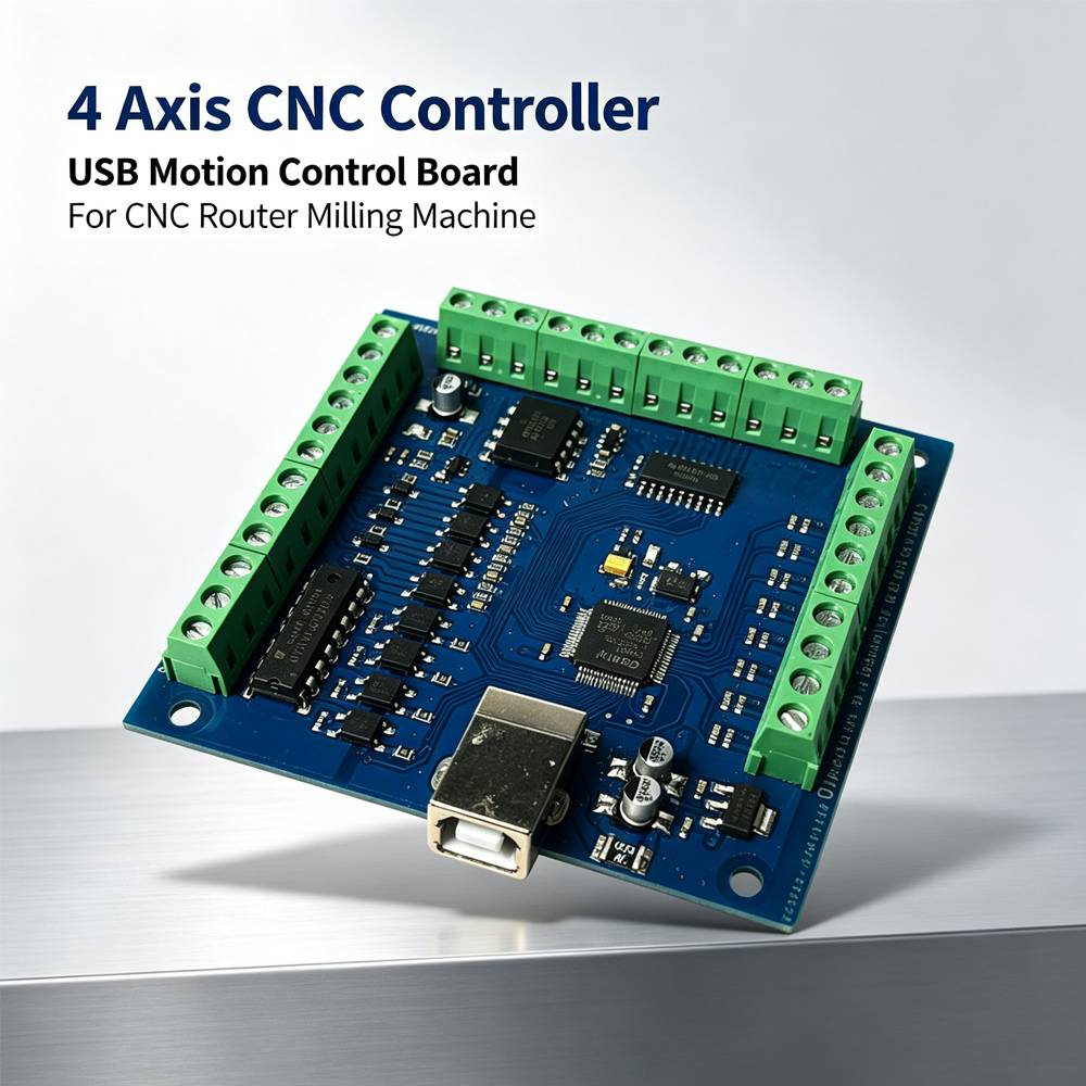 Placa Controladora de Moviment - Mach3 Usb Cnc Controller 4 Axis 100Khz avaliação e preço