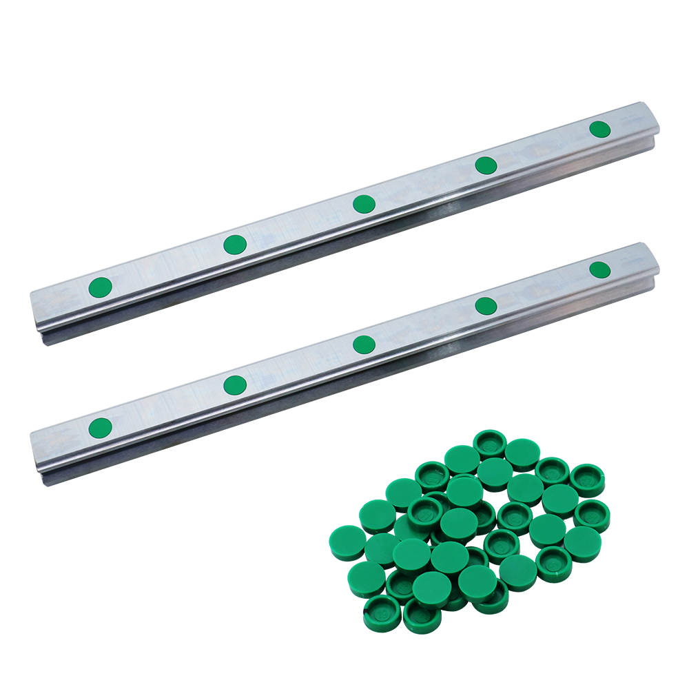 2 conjuntos de trilhos guia li - Hgr20 Linear Guide Rail Ballscrew Set avaliação e preço