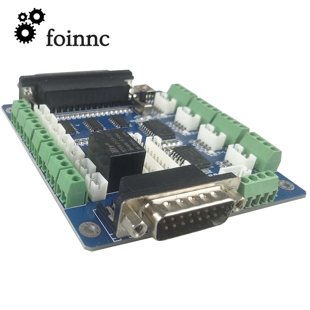 CNC Breakout Controlador Board - 5 Axis Cnc Breakout Board Interface Mach3 avaliação e preço