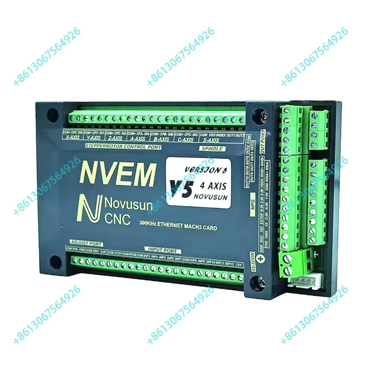 Nvem v5 mach3 interface ethern - 5 Axis Cnc Breakout Board Interface Mach3 avaliação e preço