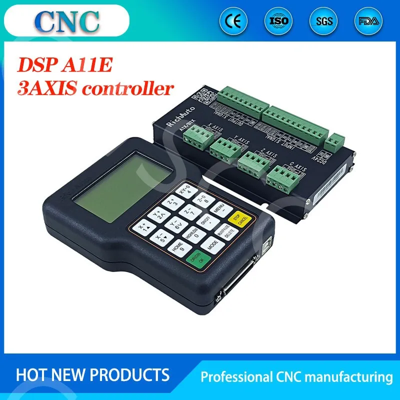 Controlador RichAuto DSP A11E  - Richauto A11 Dsp Controller 3 Axis avaliação e preço